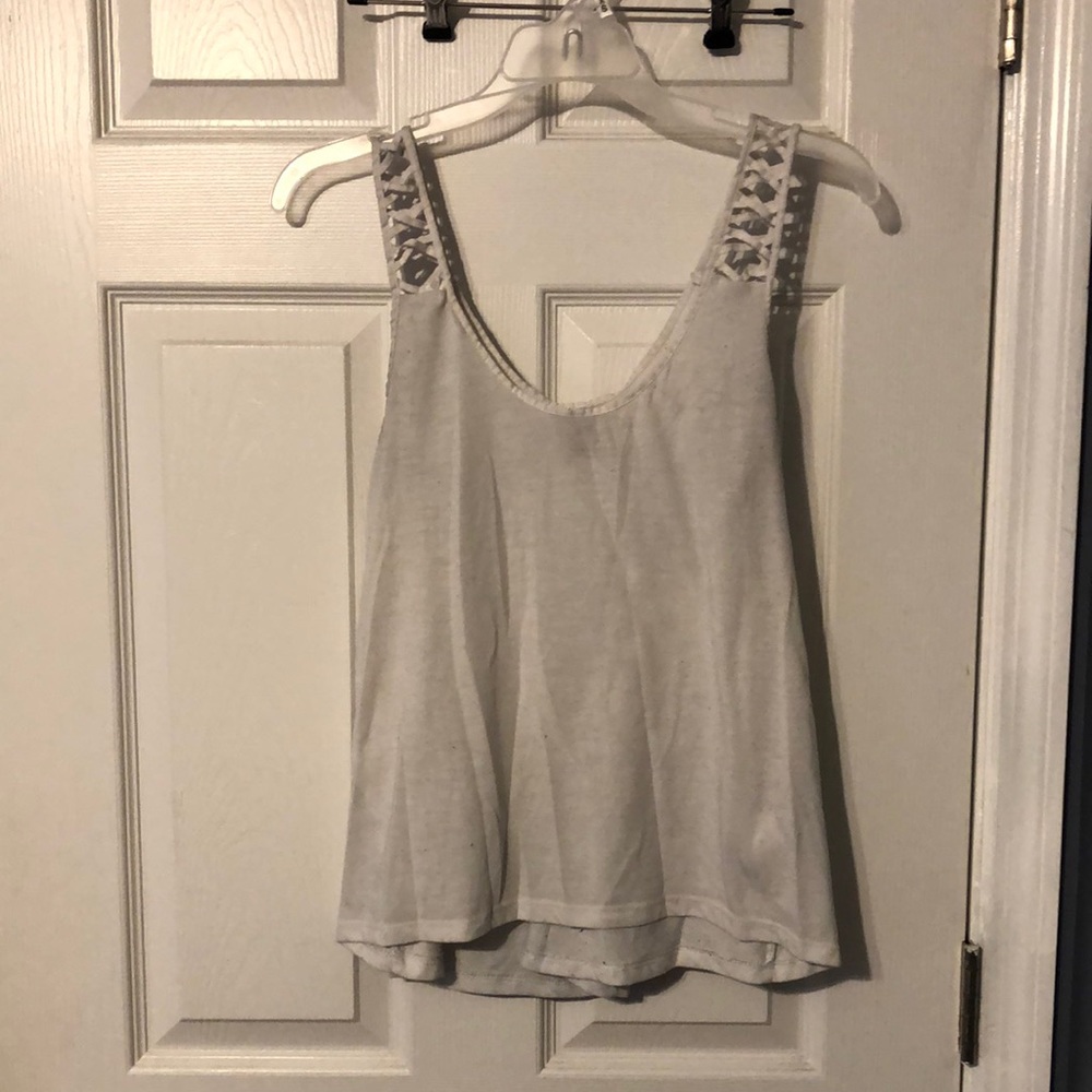 White tank top